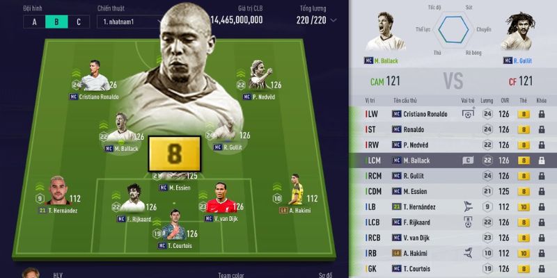 doi hinh fifa online 4 3